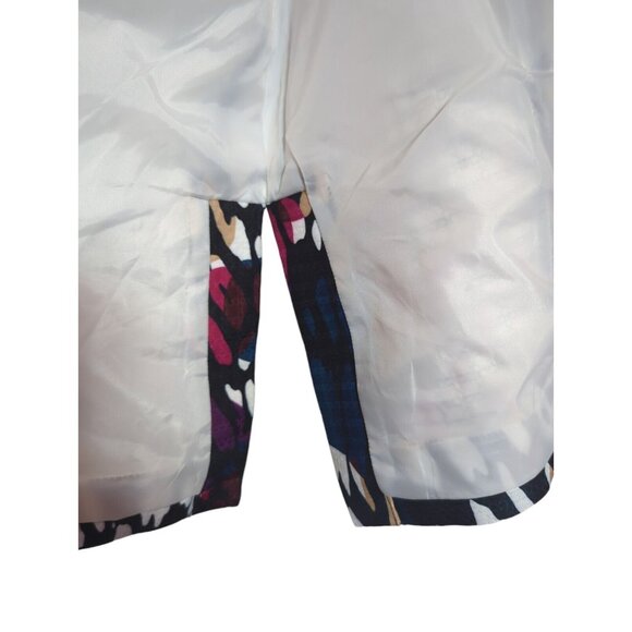 Jessica London Jacket Size 24W Open Front Colorful Artsy Art to Wear Vacay Caree - Picture 15 of 15